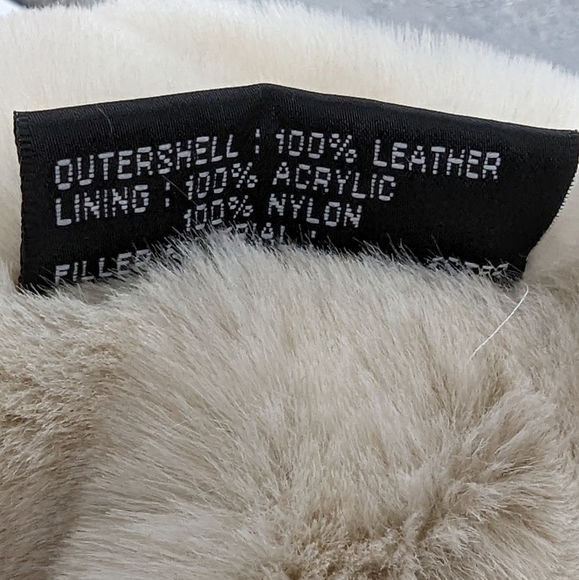 S - Maxima Wilson's Leather | Genuine leather 90s Tan Faux Fur Jacket - Picture 4 of 5